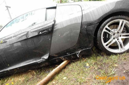 Accidente Audi R8