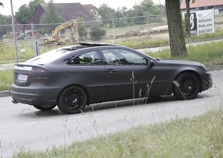 Mercedes C SportCoupé, cazado de nuevo