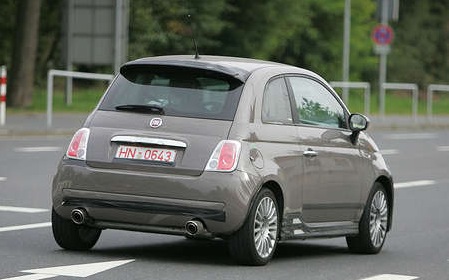 Fiat 500 Abarth SS, cazado