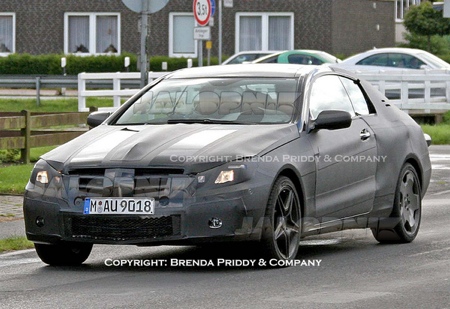 Mercedes CLK 2009, fotos espía