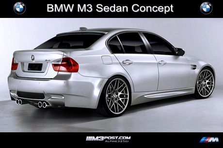 Anticipo del BMW M3 e90 de cara al salón de Frankfurt