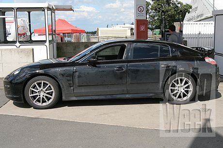 Fotos espías del... ¡Porsche Panamera! pero esta vez con novedades