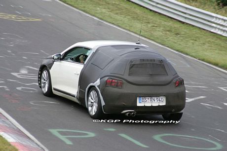 El Volkswagen Scirocco cazado de nuevo en Nürburgring