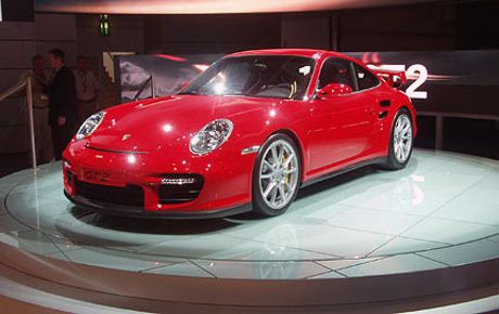 Porsche 911 GT2 desde el salón de Frankfurt