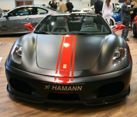 Hamman Black Miracle Ferrari F430 desde Frankfurt