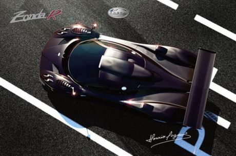 Imágenes del Pagani Zonda R