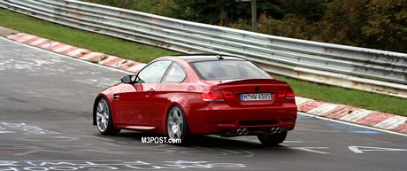 Mula de pruebas del BMW M3 CSL E92