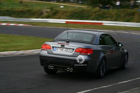 Fotos espías casi definitivas del BMW M3 Cabrio