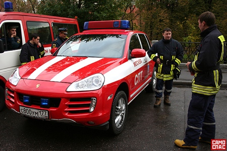 Porsche Cayenne Emergency Vehicle Rusia