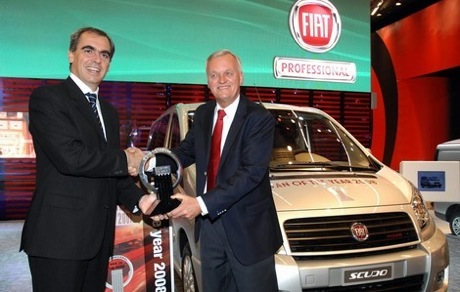 La Fiat Scudo gana el título de furgoneta del año