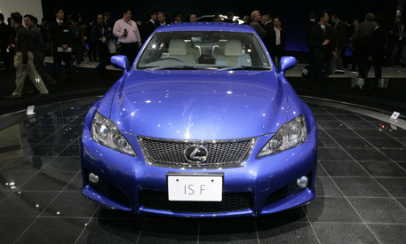 Lexus IS-F, en directo desde Tokio