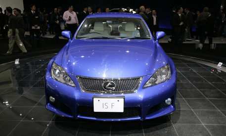 Lexus IS-F, en directo desde Tokio