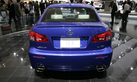 Lexus IS-F, en directo desde Tokio