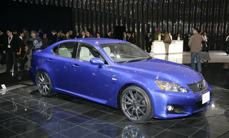 Lexus IS-F, en directo desde Tokio