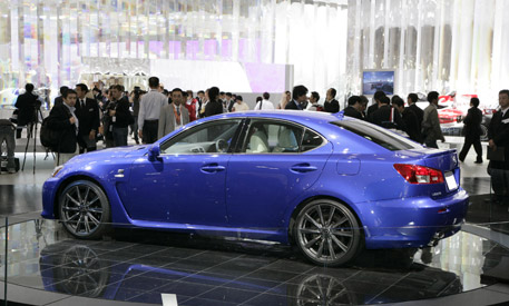 Lexus IS-F, en directo desde Tokio