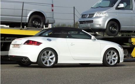 Fotos espías del Audi TT-S