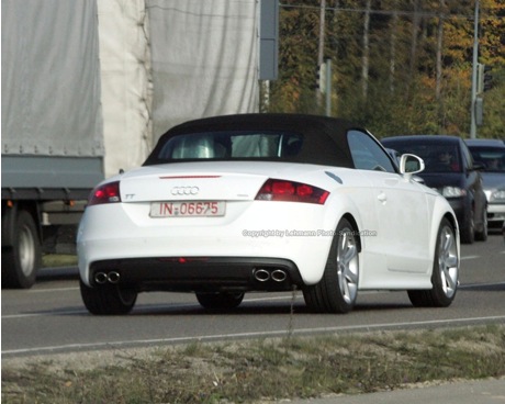 Fotos espías del Audi TT-S