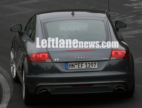Más fotos espías del Audi TT RS
