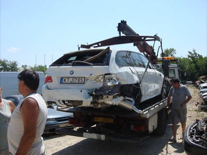 Accidente BMW M5 Touring