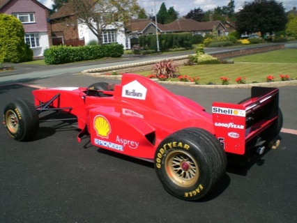 Réplica de un Ferrari F1, disponible en eBay