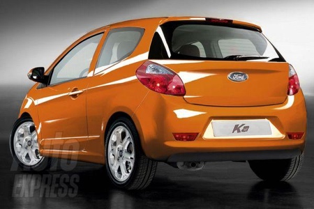 Recreaciones del Ford Ka de nueva generación por Autoexpress