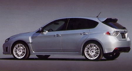 Subaru Impreza WRX STi, filtrado
