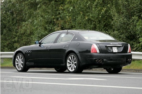 Fotos espías del Maserati Quattroporte