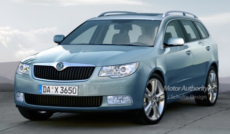 Anticipo del Skoda Superb