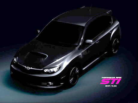 Otra imagen más del nuevo Impreza STi