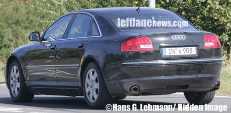 Mula de pruebas del Audi A7, cazada