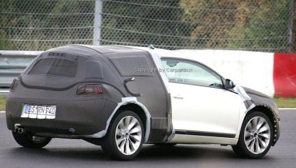 Más fotos espías y nueva recreación del Volkswagen Scirocco