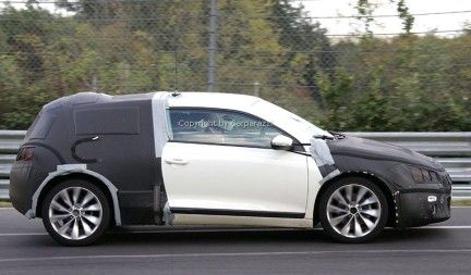 Más fotos espías y nueva recreación del Volkswagen Scirocco