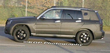 Más fotos espías del Mercedes GLK