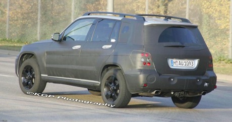 Más fotos espías del Mercedes GLK