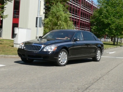 Fotos espías del renovado Maybach 62