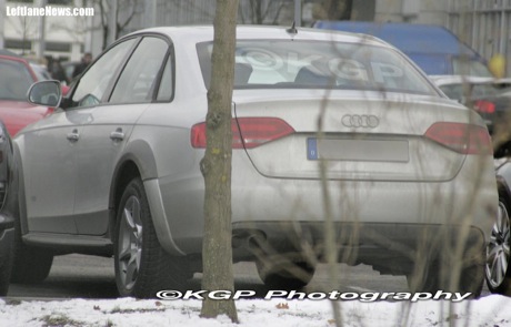 Nuevo Audi A4 Allroad, cazado
