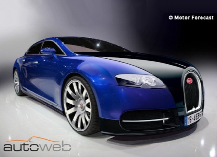 Bugatti Royale, otro rumoreado coupé de 4 puertas