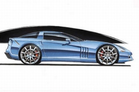 Nuevos bocetos del Corvette C7