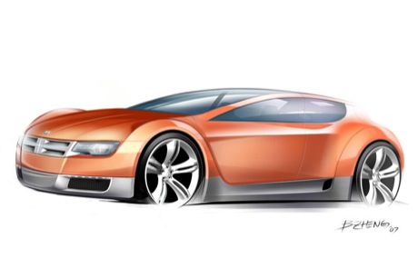 Dodge Zeo Concept, deportivo y totalmente eléctrico