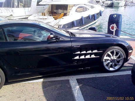 Mercedes SLR McLaren avistado en Marbella