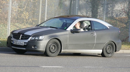 Fotos espía del nuevo Mercedes C SportCoupé