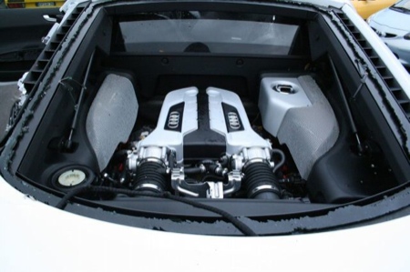 Audi R8 accidente