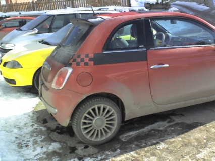 Fiat 500 Abarth, más fotos espía