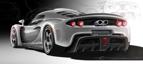 Más información y bocetos del Hennessey Venom GT
