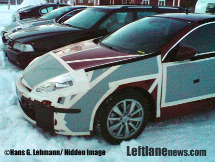 Fotos espías del Renault Laguna Coupé