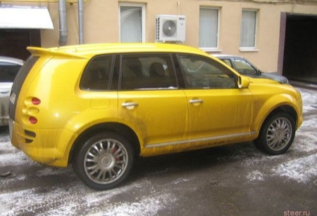 Porsche Cayenne, edición "alien amarillo"