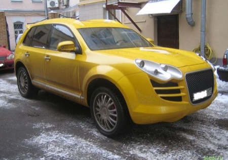 Porsche Cayenne, edición "alien amarillo"