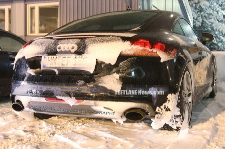 Audi TT-RS: fotos espías del modelo de producción