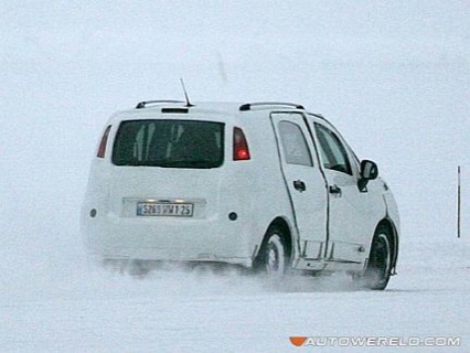 Fotos espía del Citroën C3 Minispace