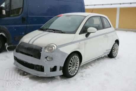 Fiat 500 Abarth, más fotos espía